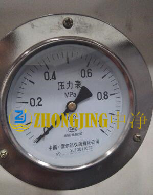 真空濾油機(jī)壓力表